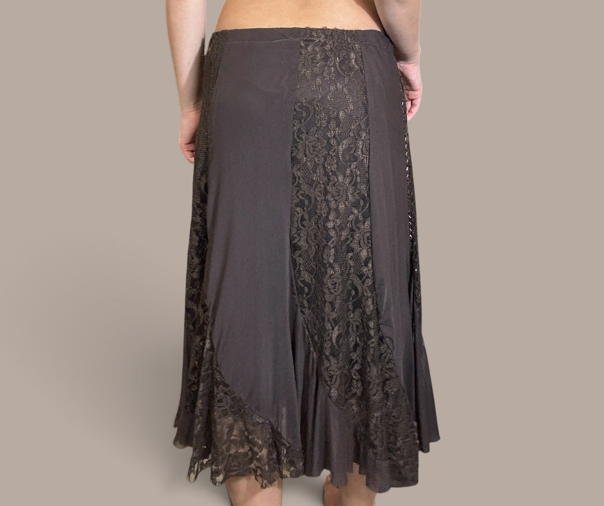 vintage black skirt