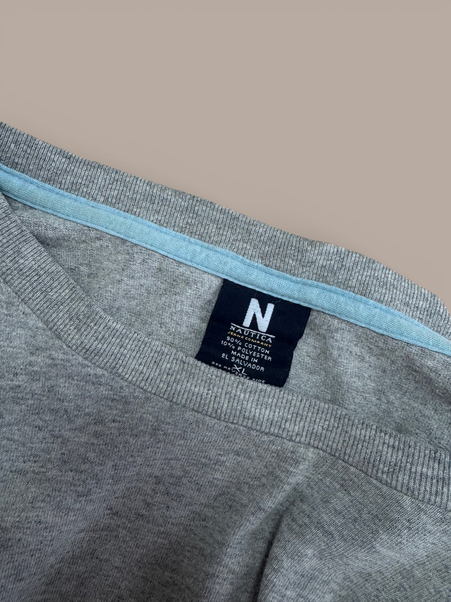 nautica grey mens shirt