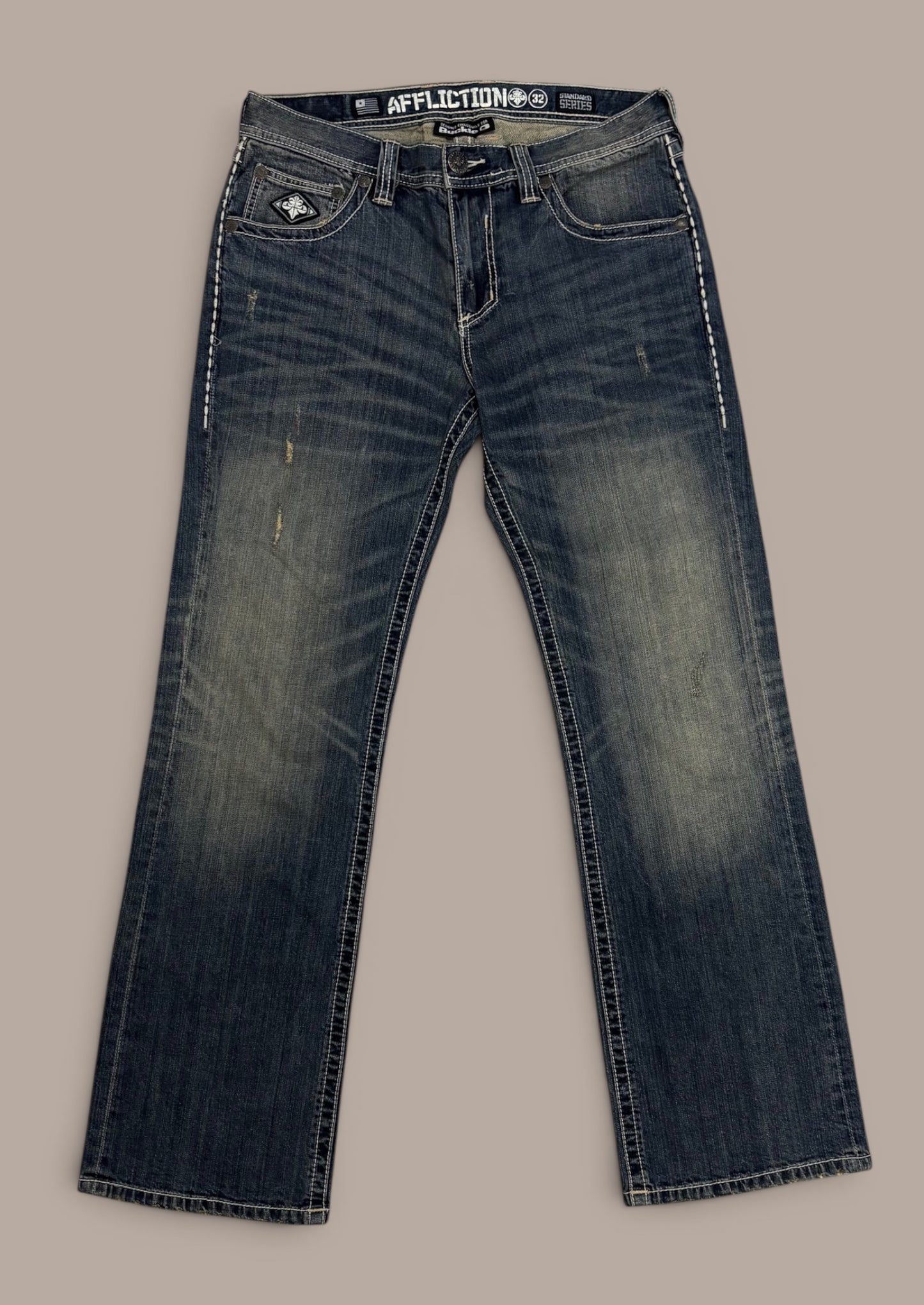 affliction mens vintage jeans