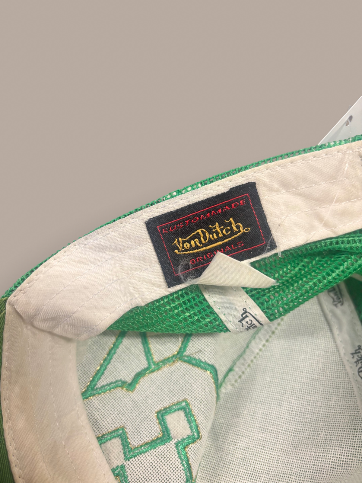 von dutch cap green trucker style 32 graphic