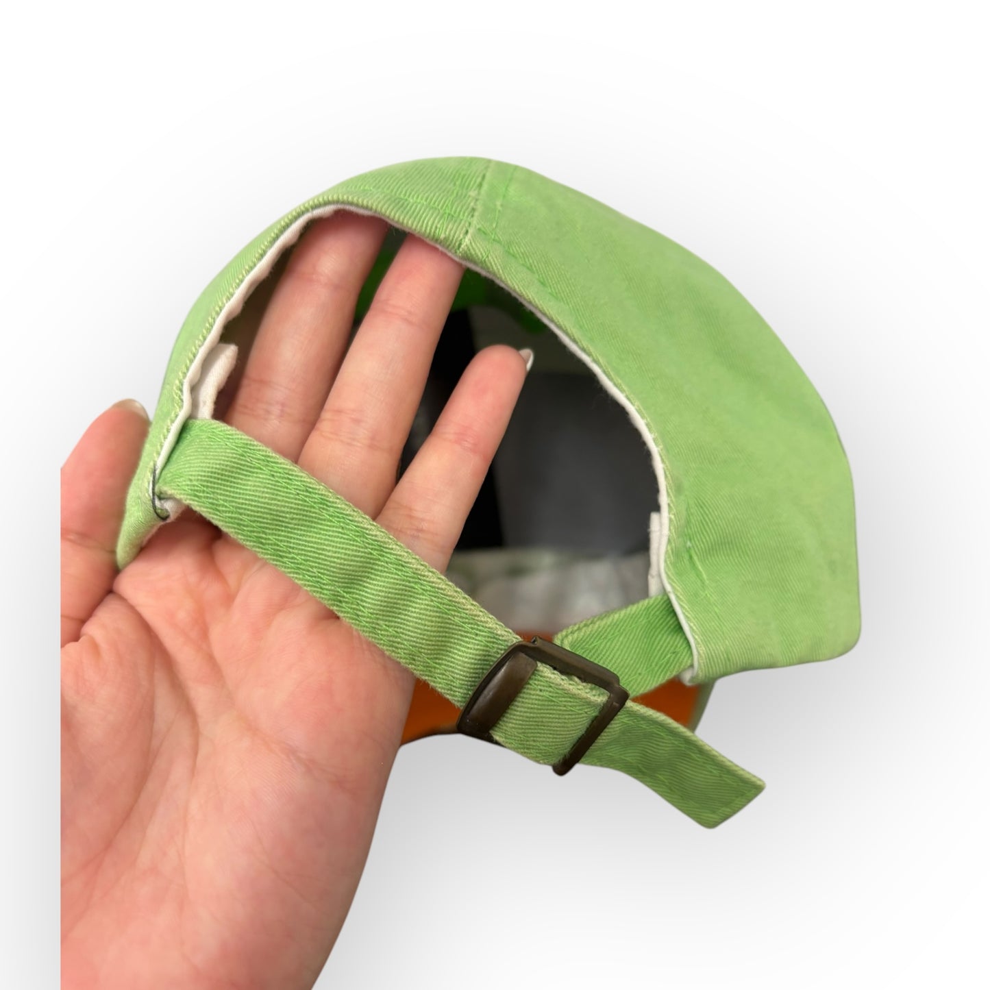 Green and White Vintage Von Dutch Hat