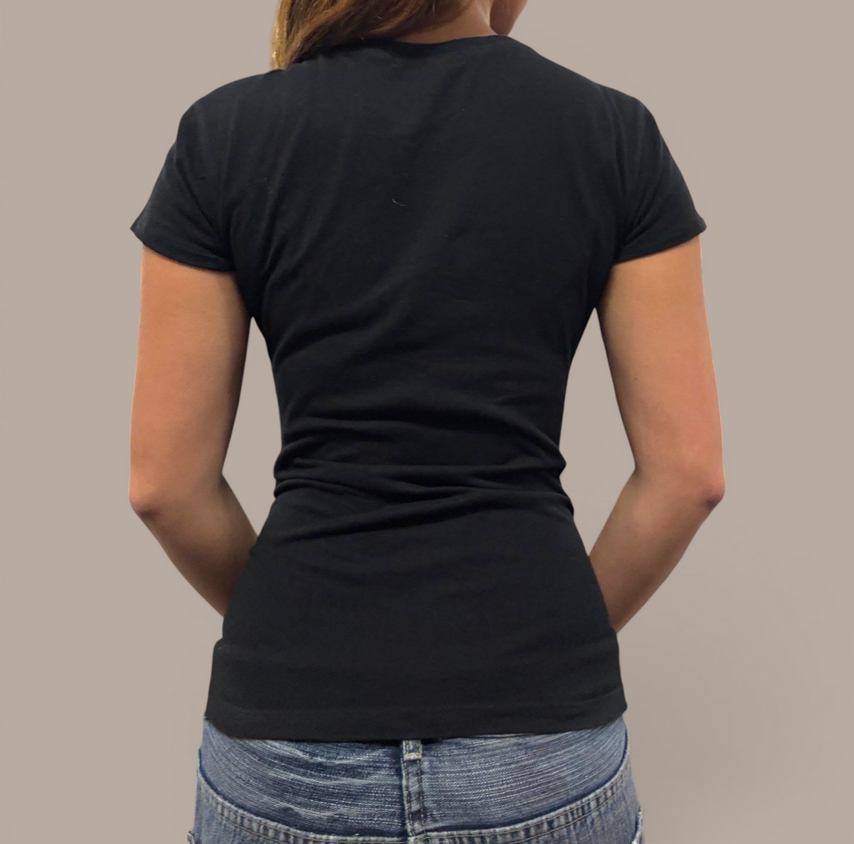 guess black fitted women top