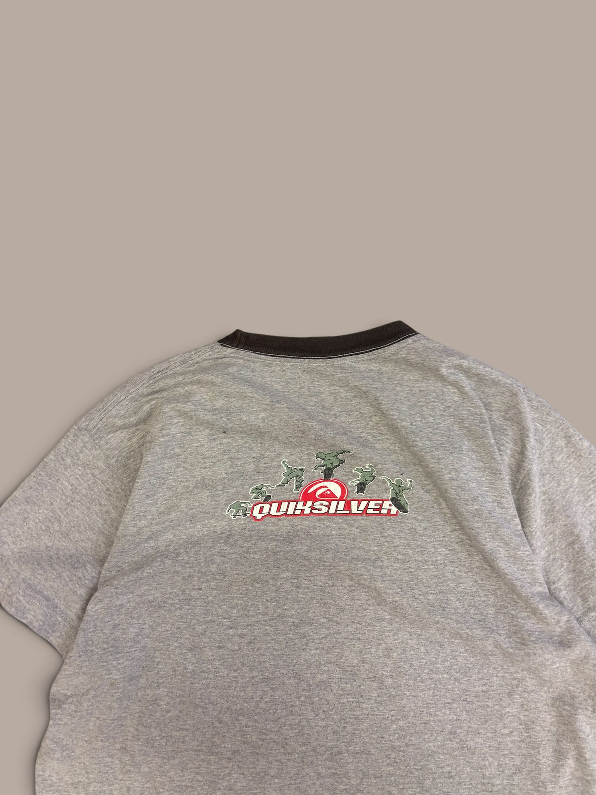 quicksilver  grey long sleeve
