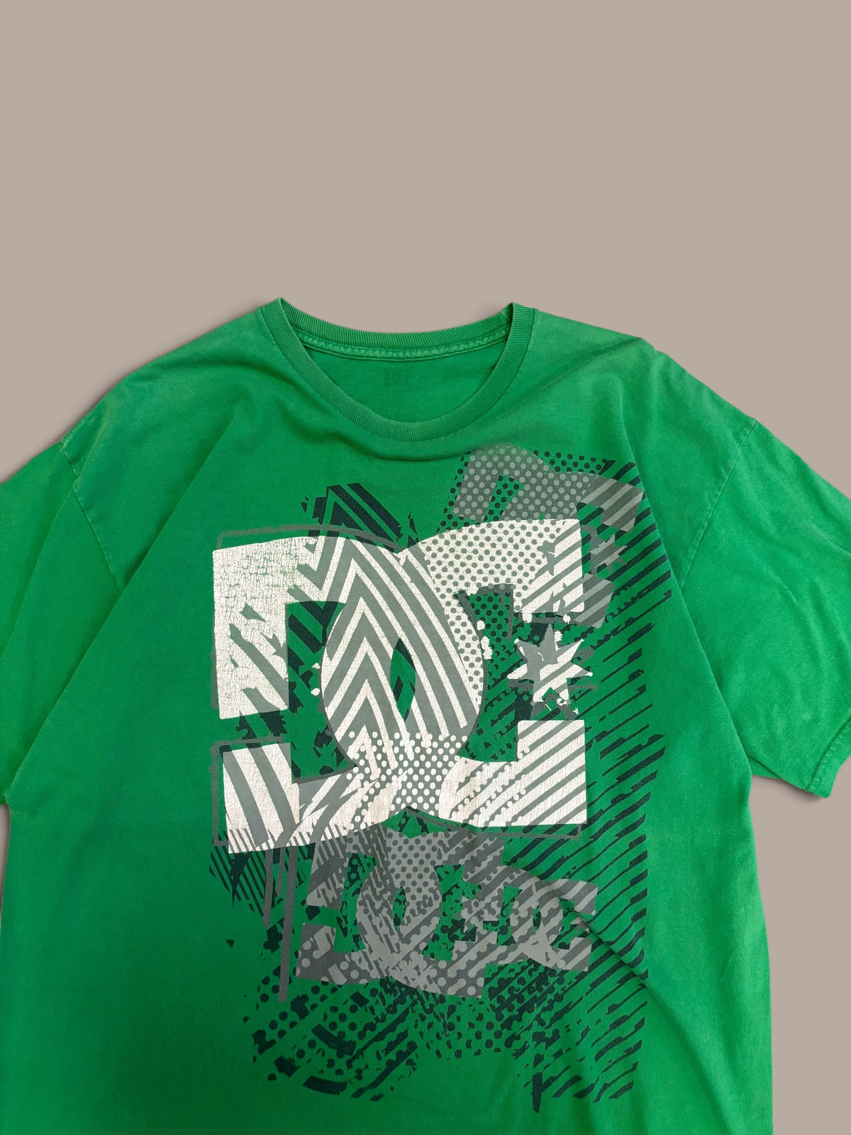 DC green graphic shirt