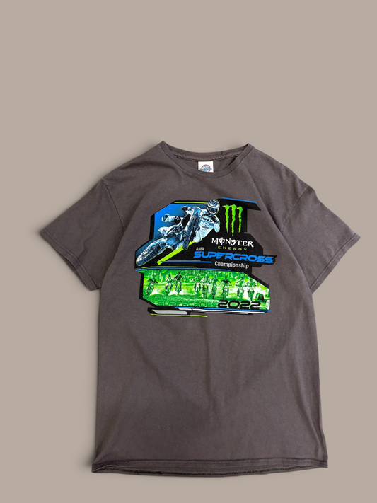 monster graphic brown vintage shirt