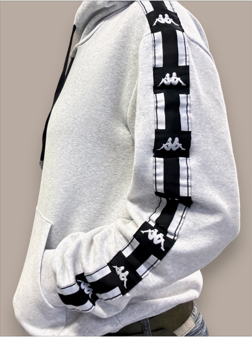 Light Grey Kappa hoodie