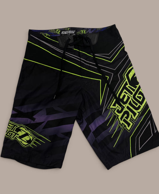jet piolet vintage mens graphic board shorts