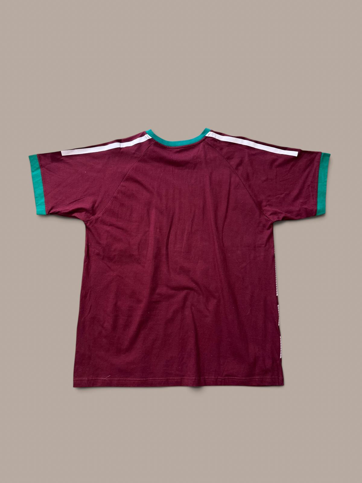 T-Zone burgundy mens sports shirt