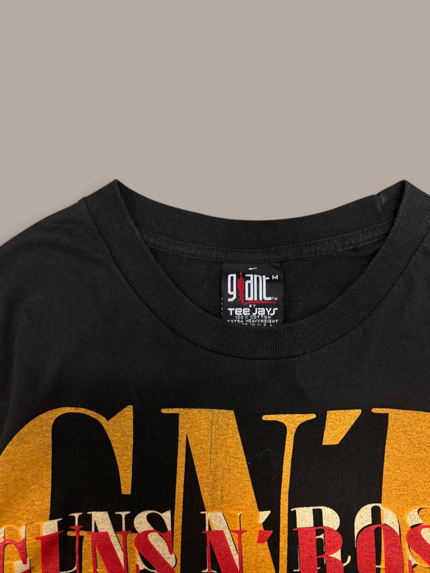 guns and roses rare vintage tour shirt