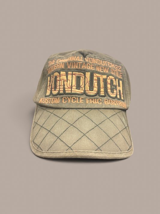 von dutch cap light sage with front graphics