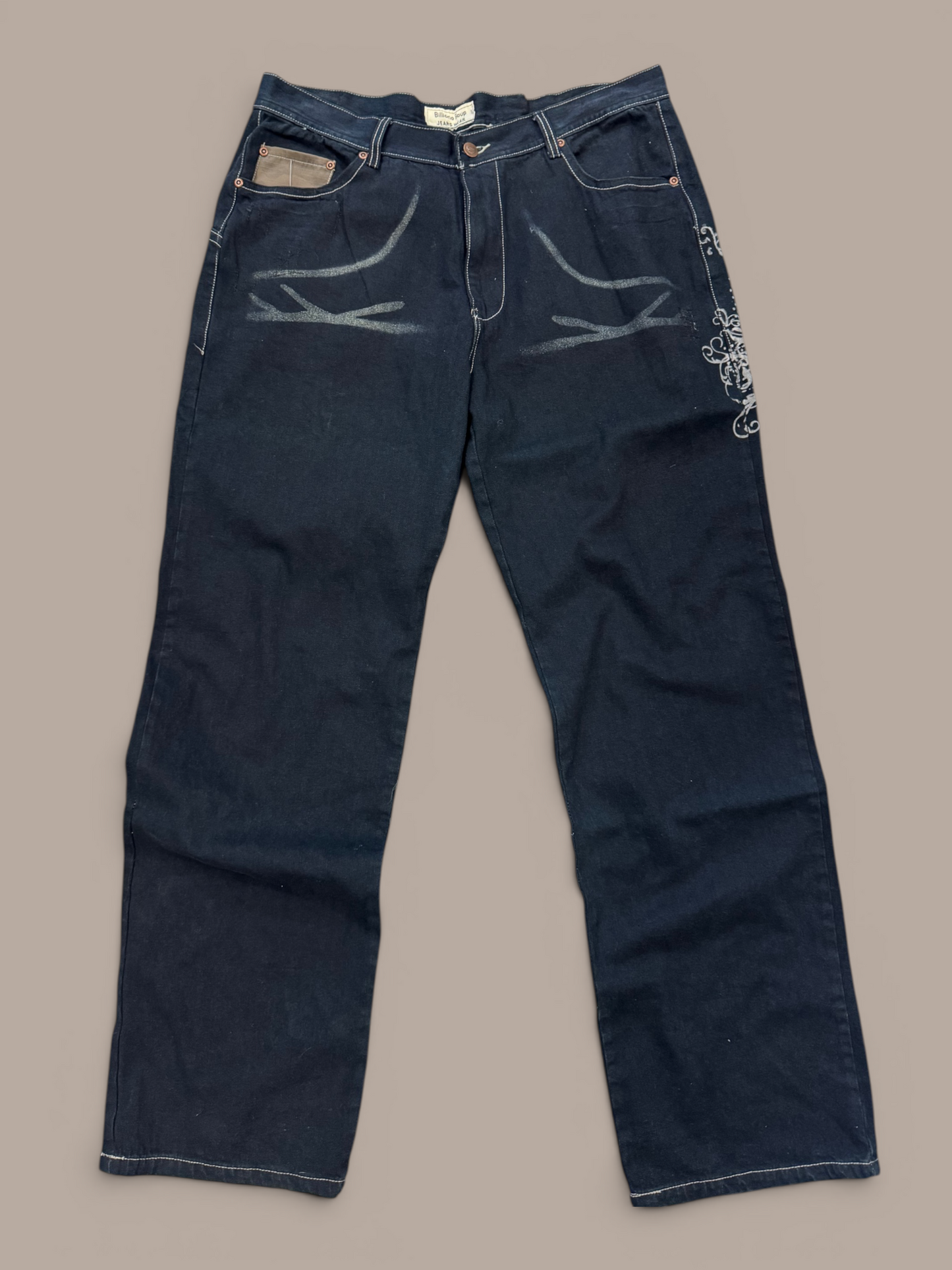 billabong vintage mens bootcut jeans