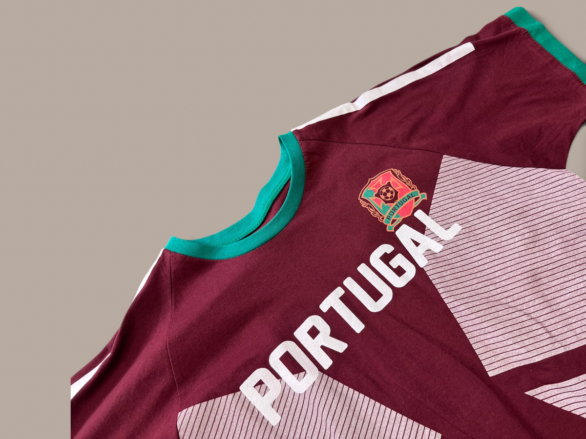 T-Zone burgundy mens sports shirt