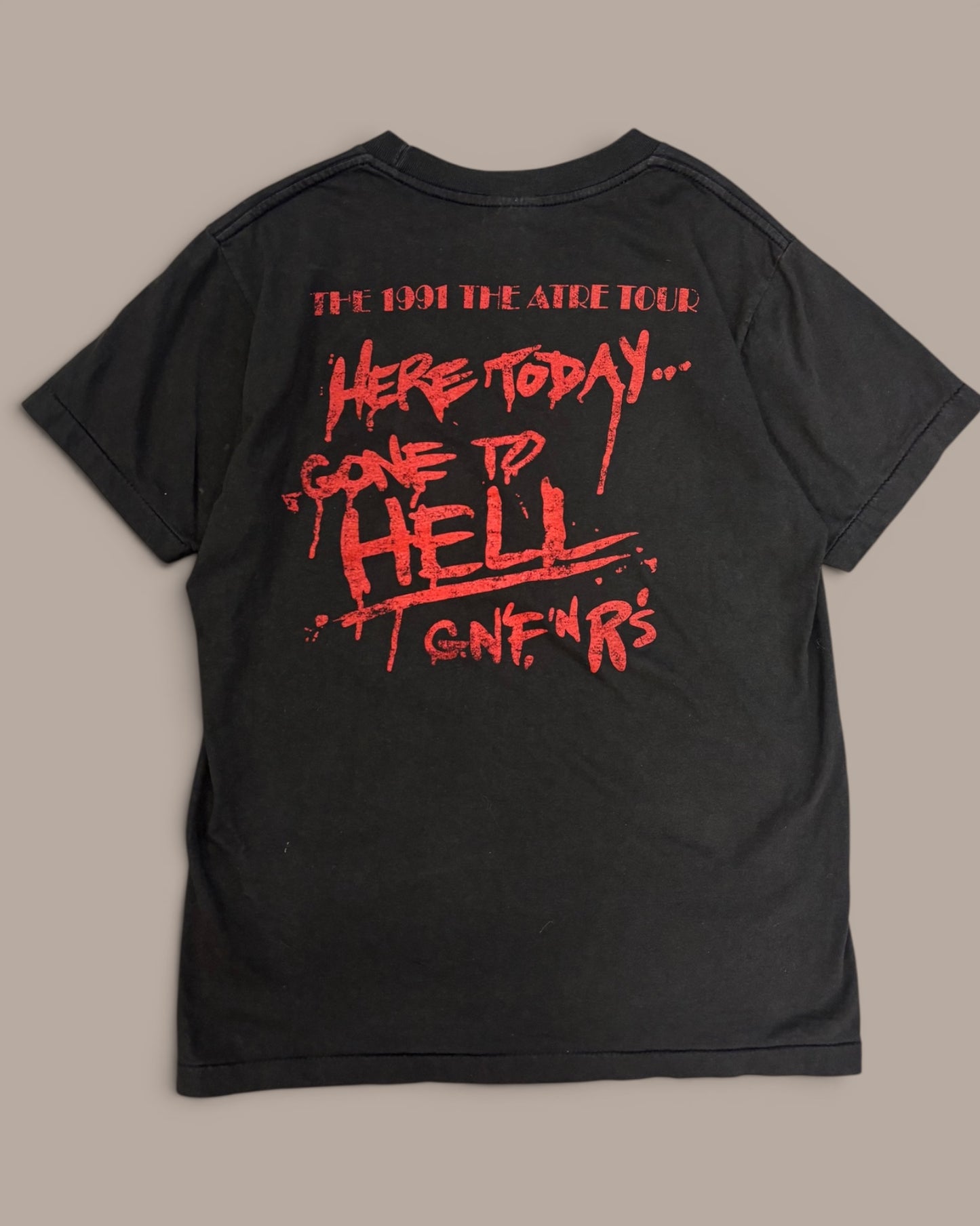 guns and roses rare vintage tour shirt