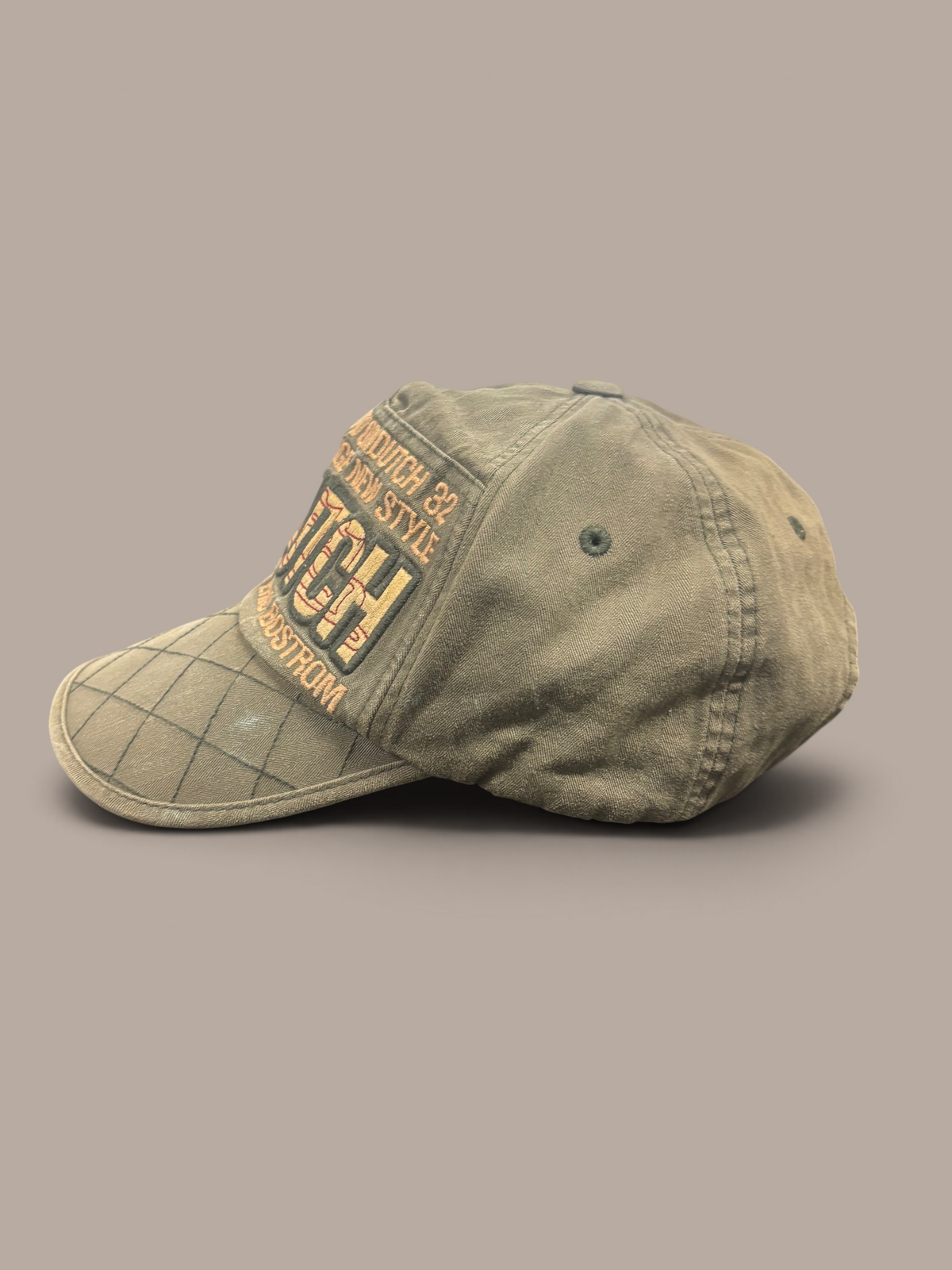 von dutch cap light sage with front graphics