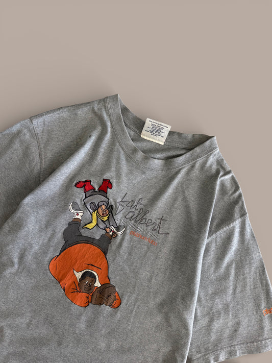 Cuba grey mens graphic tea