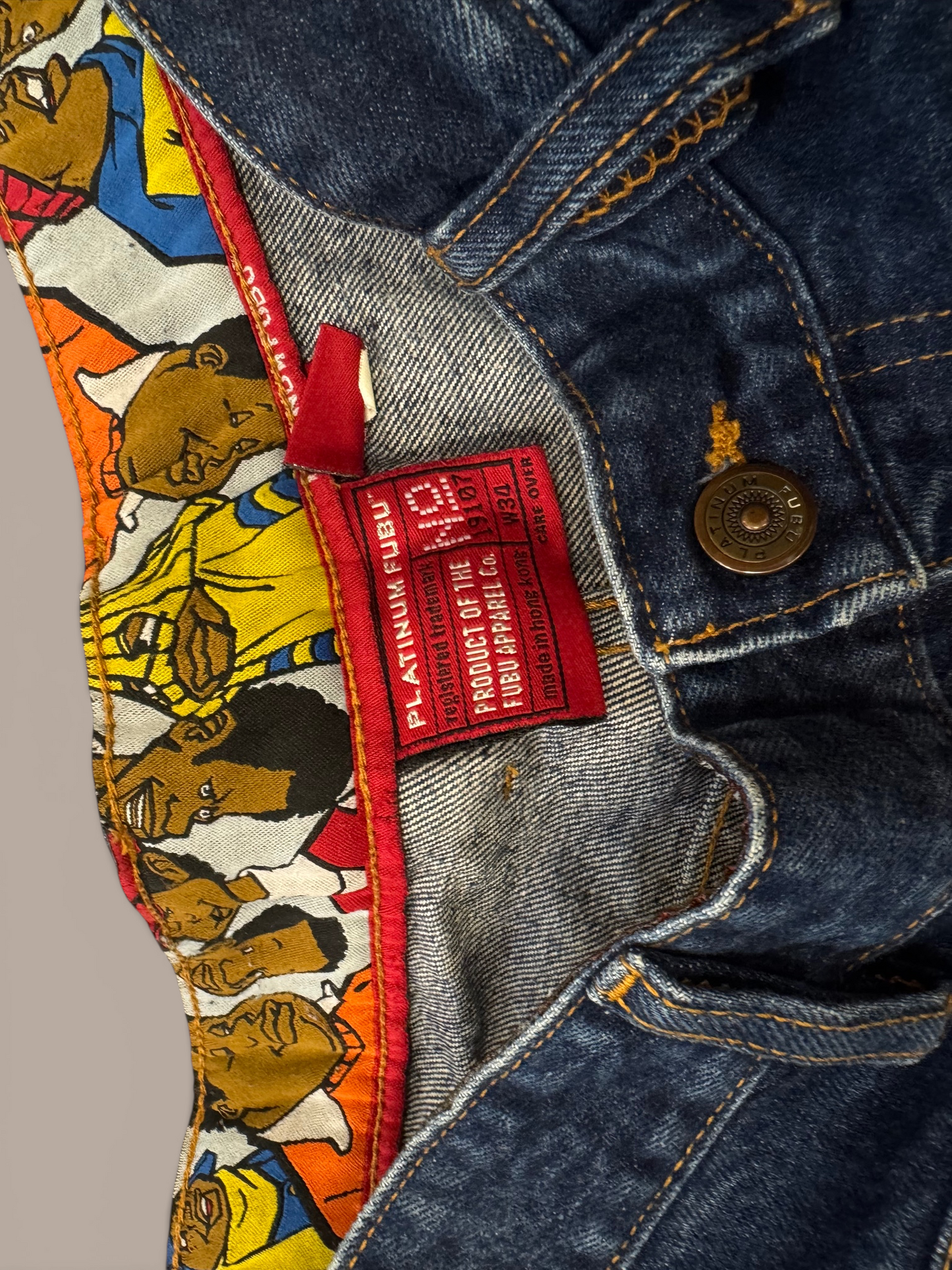 fubu mens vintage jeans