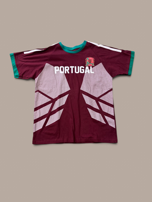 T-Zone burgundy mens sports shirt