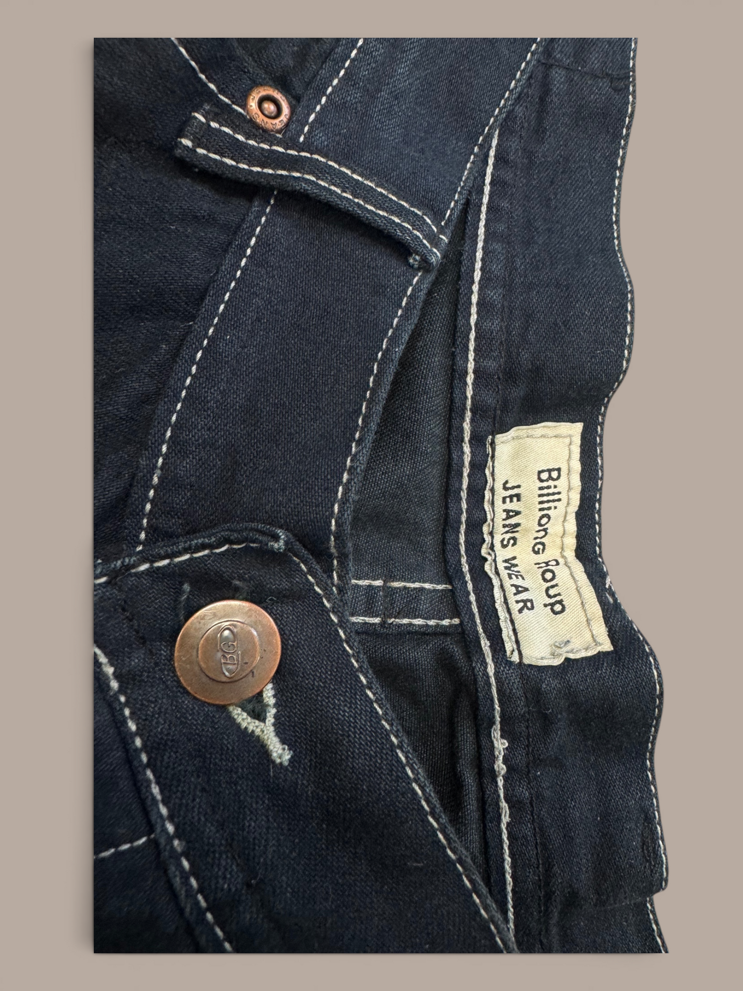 billabong vintage mens bootcut jeans