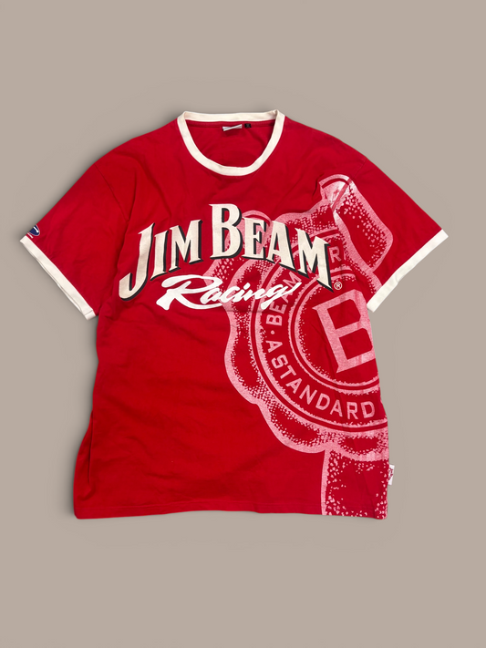 Jim bean red mens graphic shirt