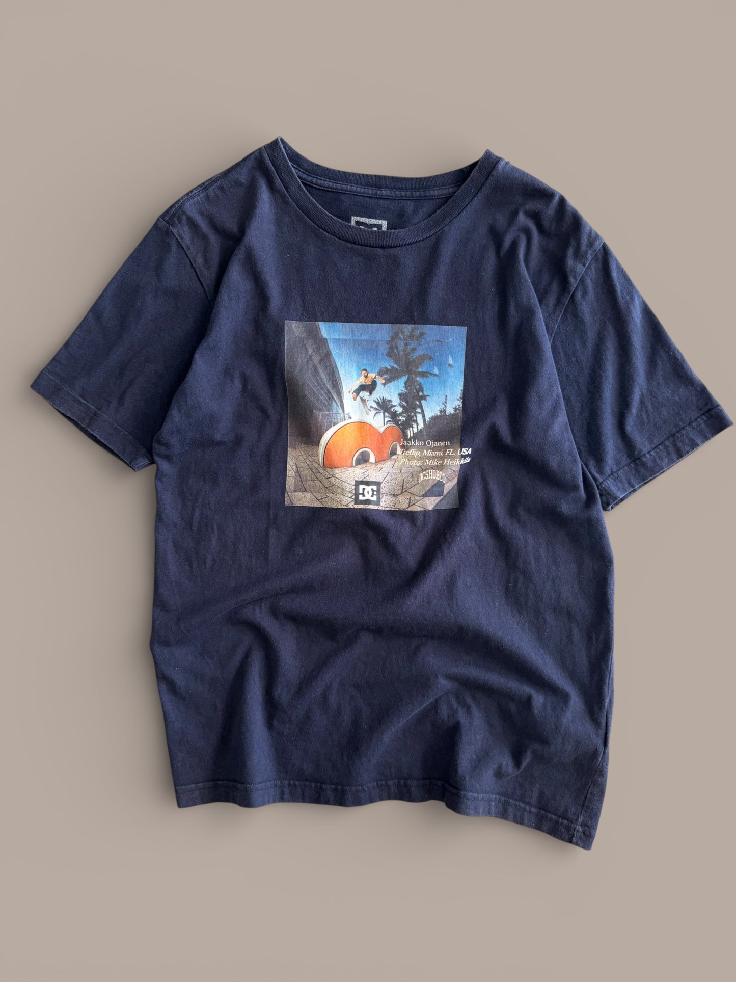 DC dark blue mens graphic tee