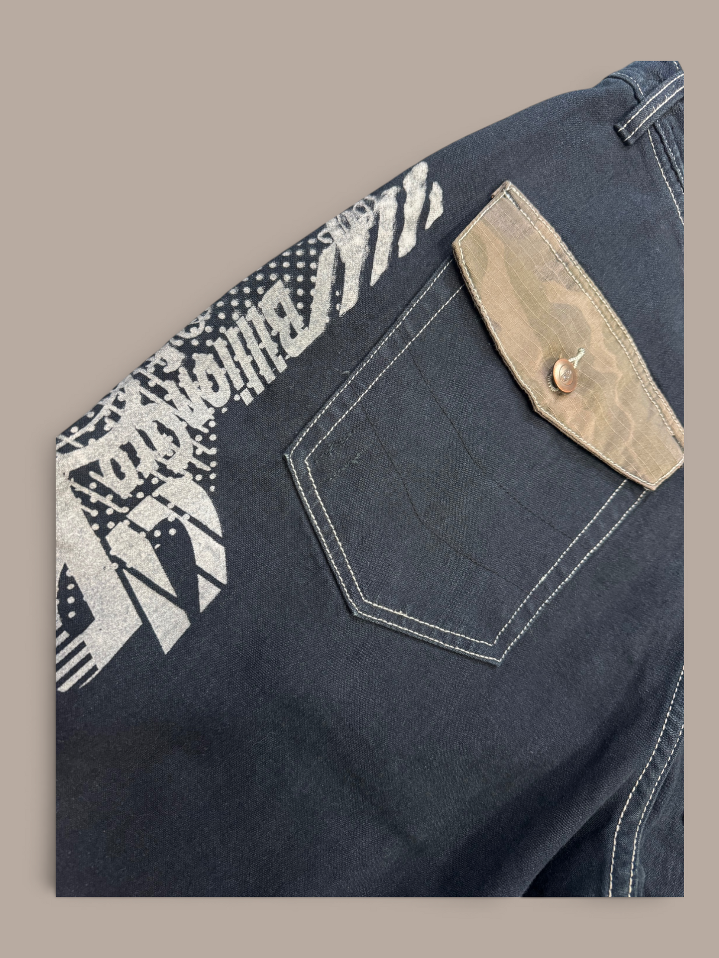 billabong vintage mens bootcut jeans