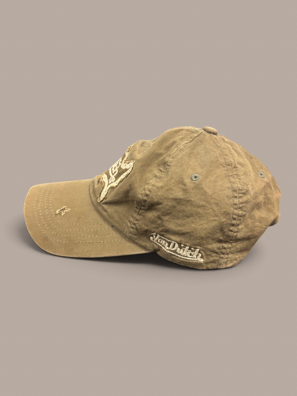 von dutch cap off green off white detailing.