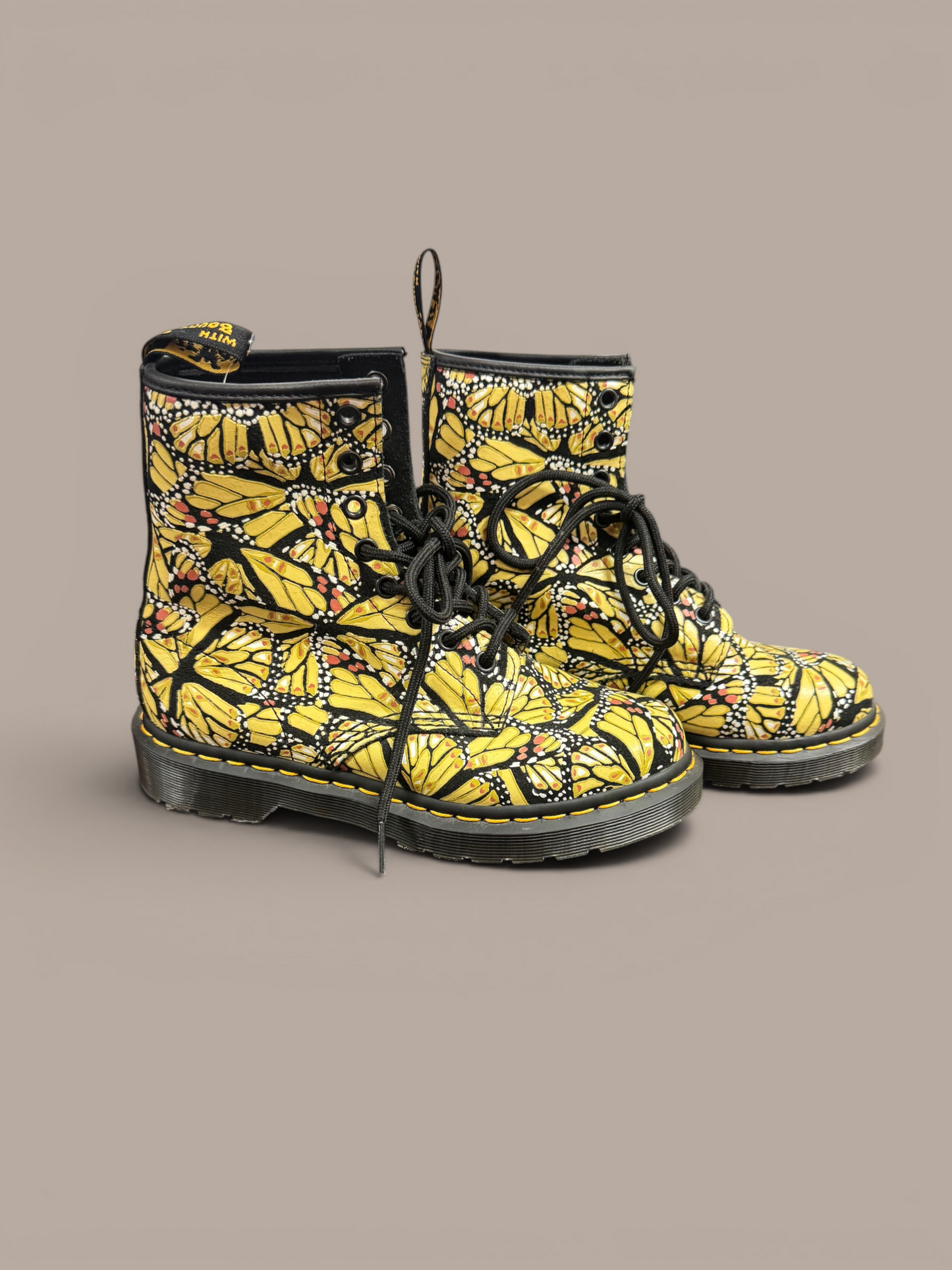 doc marten butterfly shoes