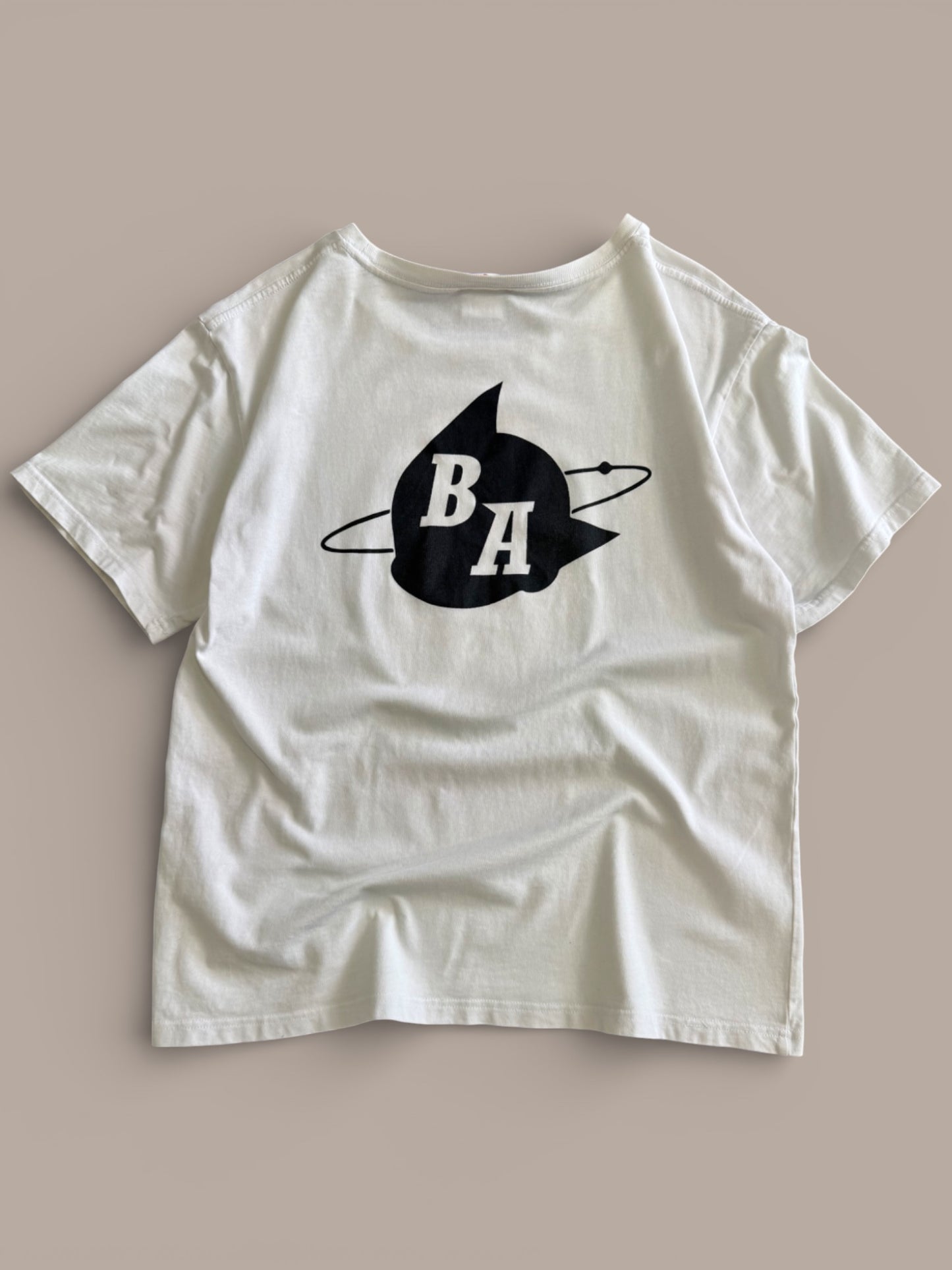 RARE Astro Boy X A Bathing Ape White Mens Shirt