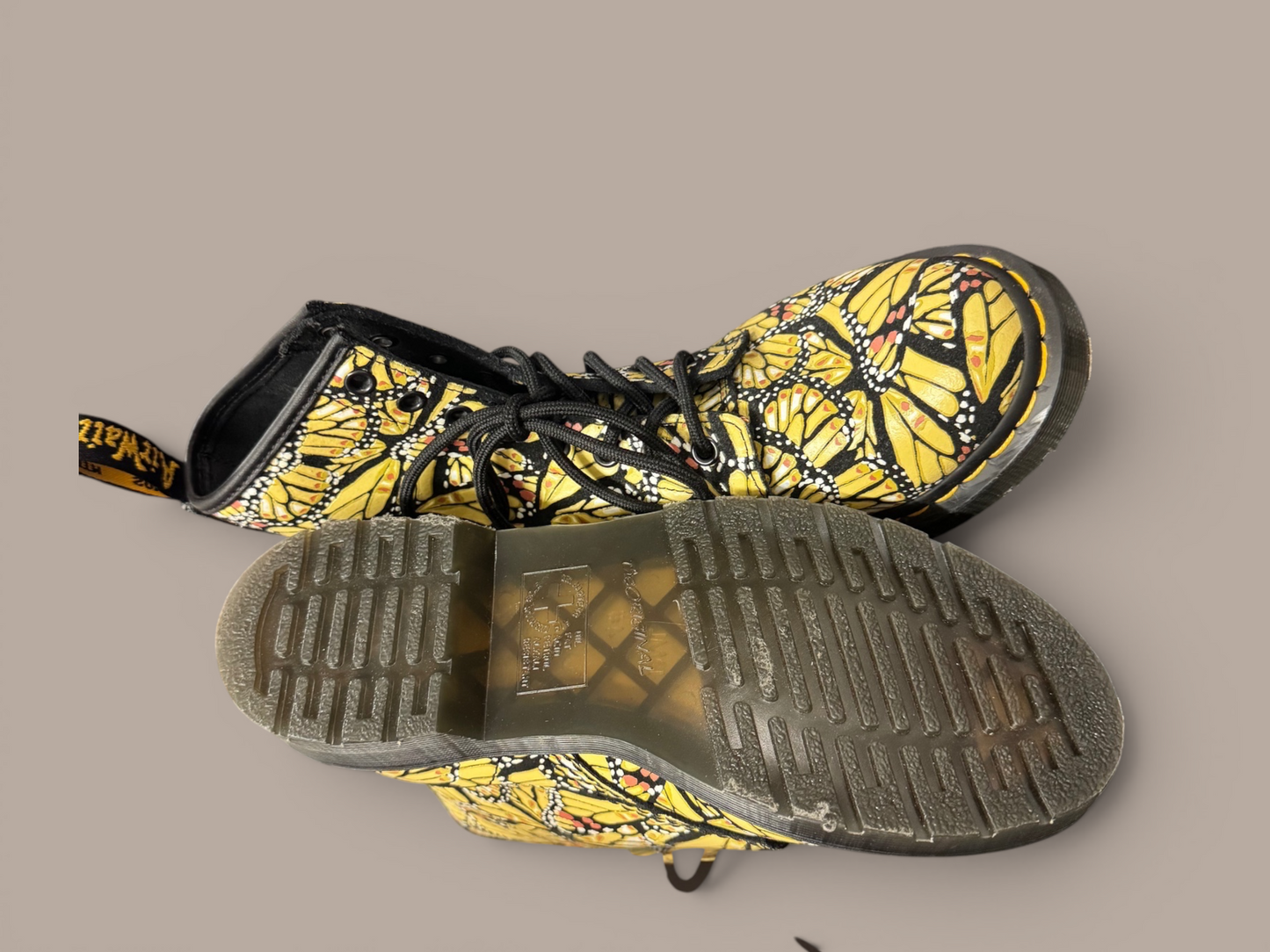 doc marten butterfly shoes
